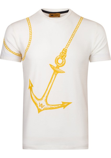 Thewıldwalkıng Erkek Sıfır Yaka T-Shirt