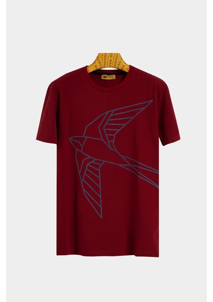 Thewıldwalkıng Erkek Sıfır Yaka T-Shirt