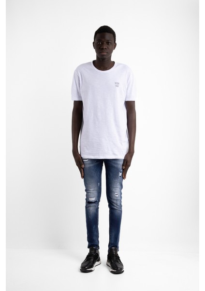 Thewıldwalkıng Erkek Sıfır Yaka T-Shirt