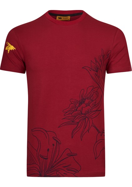 Thewıldwalkıng Erkek Sıfır Yaka T-Shirt