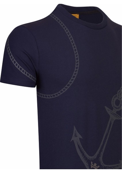 Thewıldwalkıng Erkek Sıfır Yaka T-Shirt