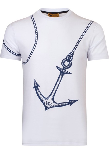 Thewıldwalkıng Erkek Sıfır Yaka T-Shirt