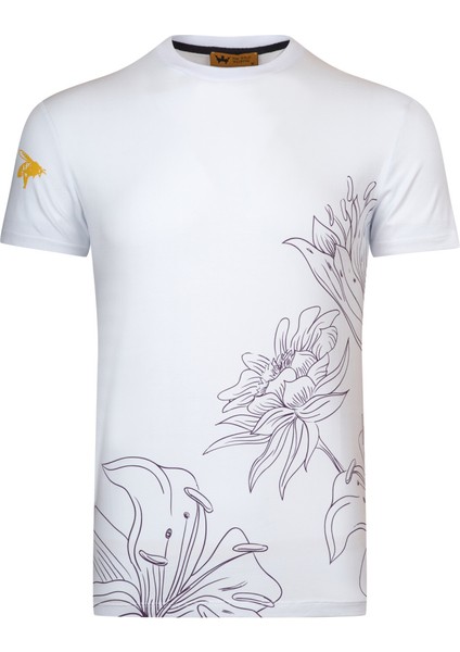Thewıldwalkıng Erkek Sıfır Yaka T-Shirt