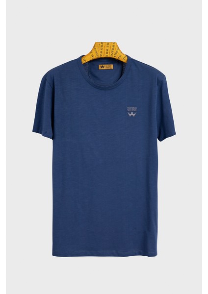 Thewıldwalkıng Erkek Sıfır Yaka T-Shirt