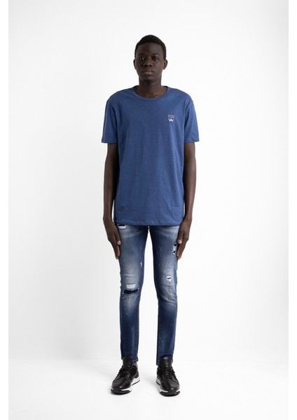 Thewıldwalkıng Erkek Sıfır Yaka T-Shirt