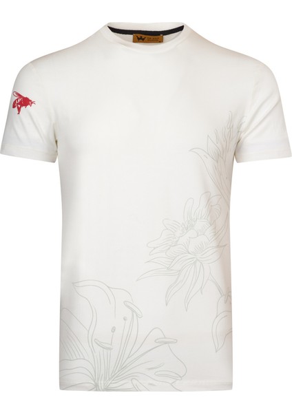 Thewıldwalkıng Erkek Sıfır Yaka T-Shirt
