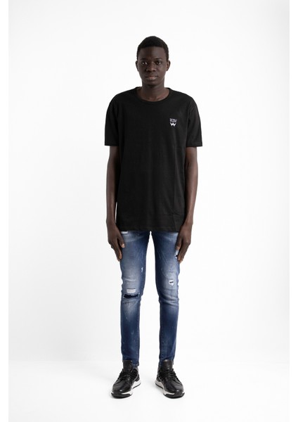 Thewıldwalkıng Erkek Sıfır Yaka T-Shirt