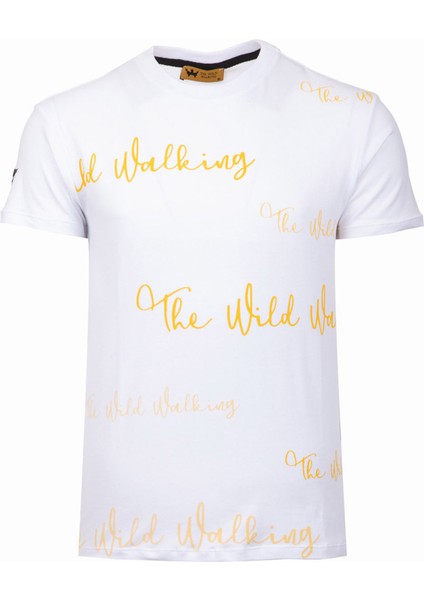 Thewıldwalkıng Erkek Sıfır Yaka T-Shirt
