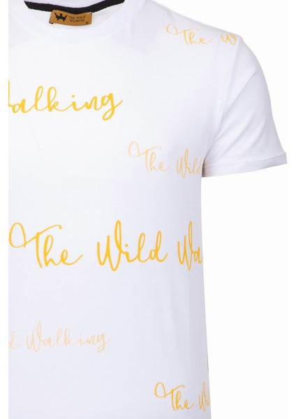Thewıldwalkıng Erkek Sıfır Yaka T-Shirt