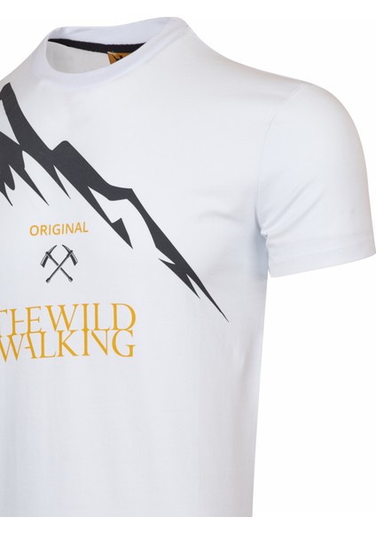 Thewıldwalkıng Erkek Sıfır Yaka T-Shirt