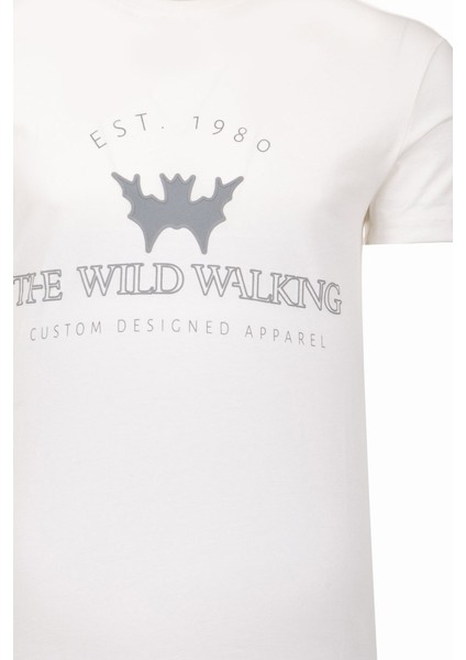 Thewıldwalkıng Erkek Sıfır Yaka T-Shirt