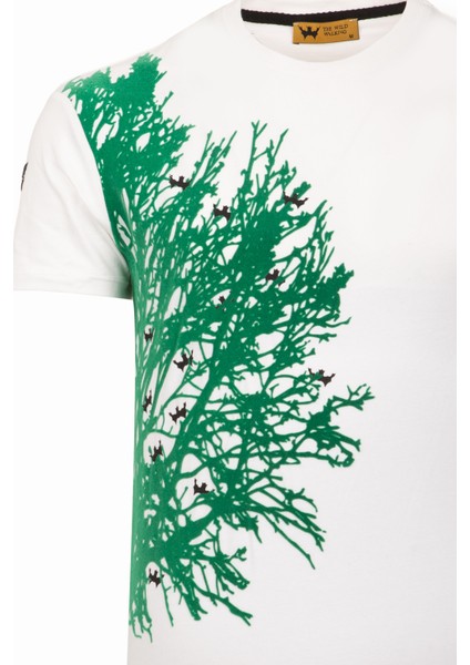 Thewıldwalkıng Erkek Sıfır Yaka T-Shirt