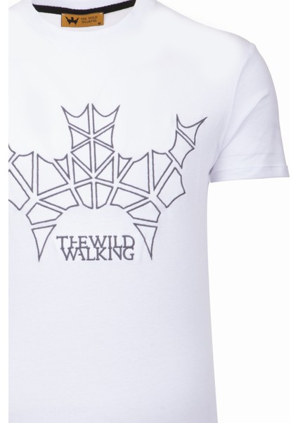 Thewıldwalkıng Erkek Sıfır Yaka T-Shirt