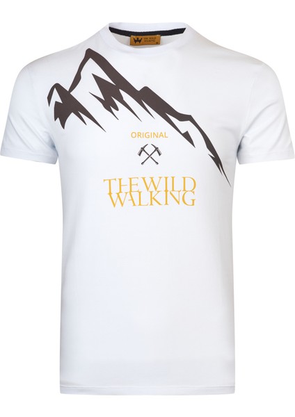 Thewıldwalkıng Erkek Sıfır Yaka T-Shirt