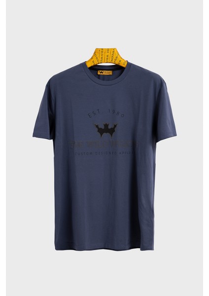Thewıldwalkıng Erkek Sıfır Yaka T-Shirt