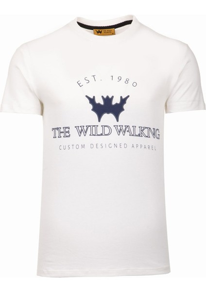 Thewıldwalkıng Erkek Sıfır Yaka T-Shirt
