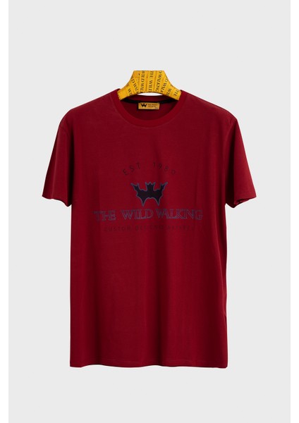 Thewıldwalkıng Erkek Sıfır Yaka T-Shirt