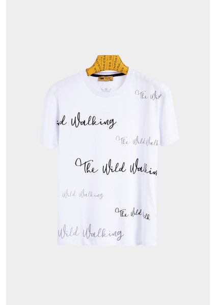 Thewıldwalkıng Erkek Sıfır Yaka T-Shirt