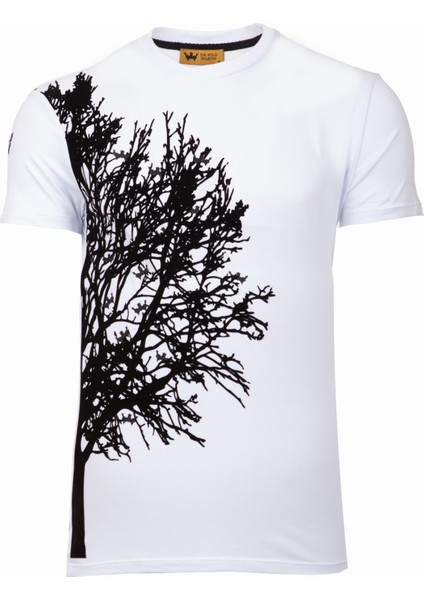 Thewıldwalkıng Erkek Sıfır Yaka T-Shirt