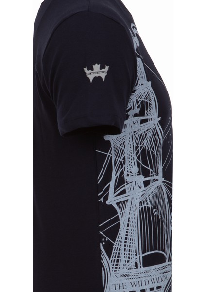 Thewıldwalkıng Erkek Sıfır Yaka T-Shirt modelleri