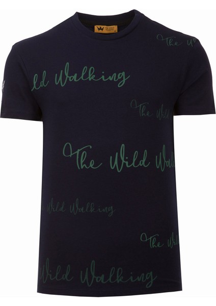 Thewıldwalkıng Erkek Sıfır Yaka T-Shirt
