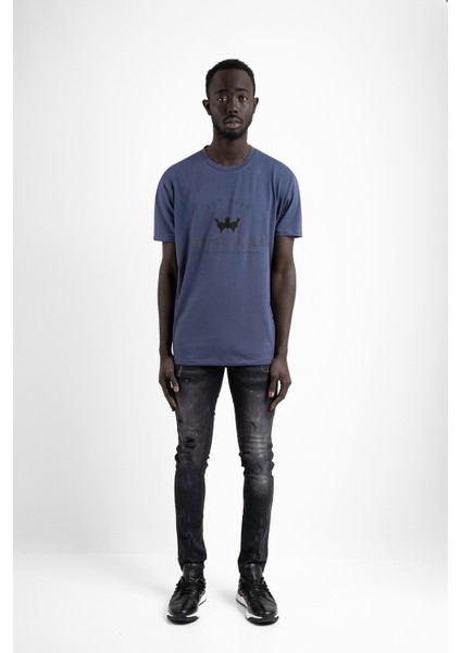Thewıldwalkıng Erkek Sıfır Yaka T-Shirt