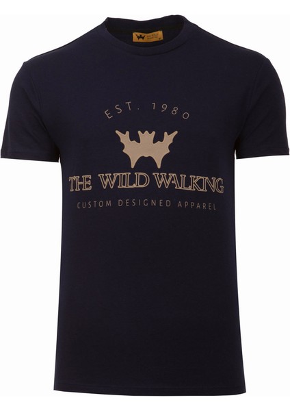 Thewıldwalkıng Erkek Sıfır Yaka T-Shirt
