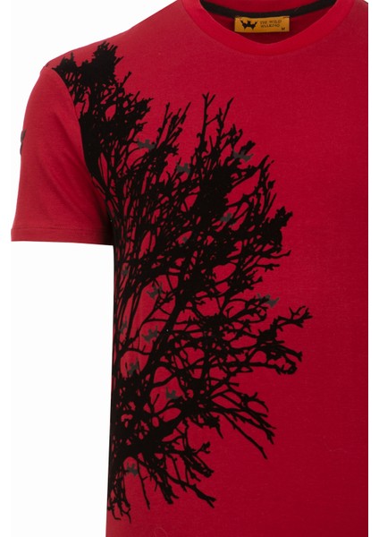 Thewıldwalkıng Erkek Sıfır Yaka T-Shirt