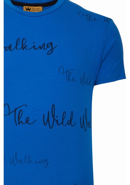 Thewıldwalkıng Erkek Sıfır Yaka T-Shirt