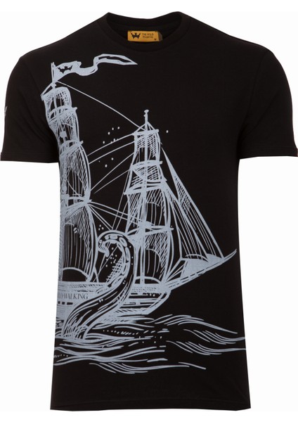 Thewıldwalkıng Erkek Sıfır Yaka T-Shirt