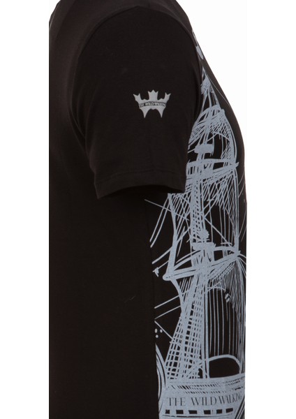 Thewıldwalkıng Erkek Sıfır Yaka T-Shirt