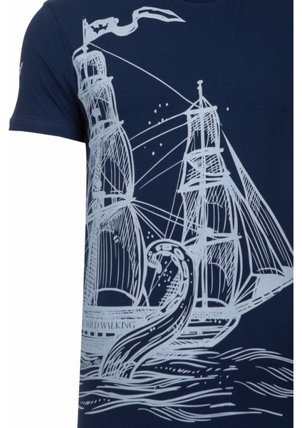 Thewıldwalkıng Erkek Sıfır Yaka T-Shirt