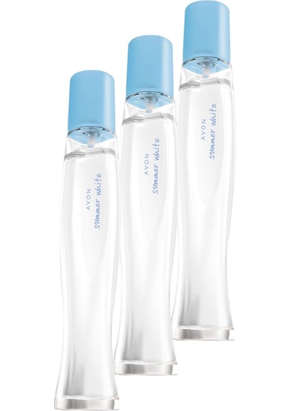 Summer White Kadın Parfüm Edt 50 Ml. Üçlü Set