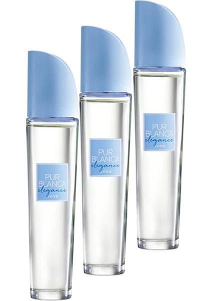 Pur Blanca Elegance Kadın Parfüm Edt 50 Ml. Üçlü Set
