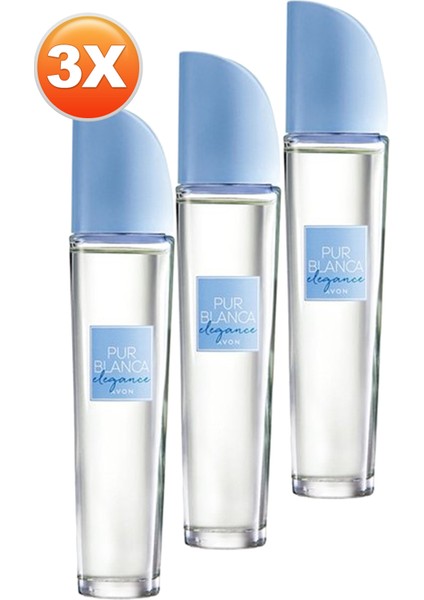 Pur Blanca Elegance Kadın Parfüm Edt 50 Ml. Üçlü Set fiyatları