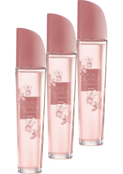 Pur Blanca Essence Kadın Parfüm Edt 50 Ml. Üçlü Set