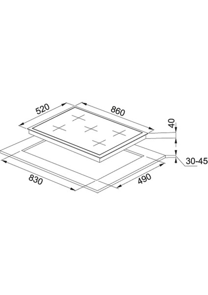 Ankastre Set (Fcr 925 Tc BK/XS/900 Black/inox Davlumbaz Fhng 905 4g Tc Bk C Black Ocak Fsl 86 H Xs Black/inox Fırın) fırsatları
