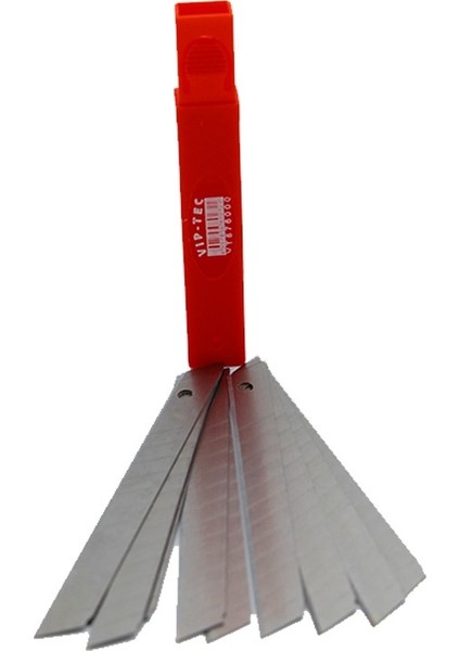 VT876000 Küçük Boy Yedek Maket Bıçağı 9 mm 10'lu