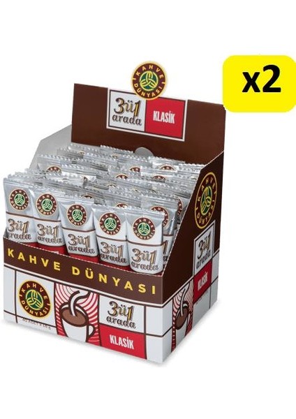 3'ü 1 Arada Klasik 18GR*40ADET 2'li Paket