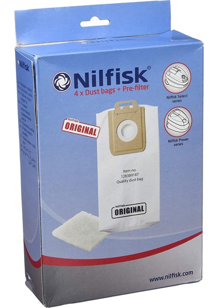 Select-Power Serisi Orijinal Toz Torbas I 4 Lü 128389187