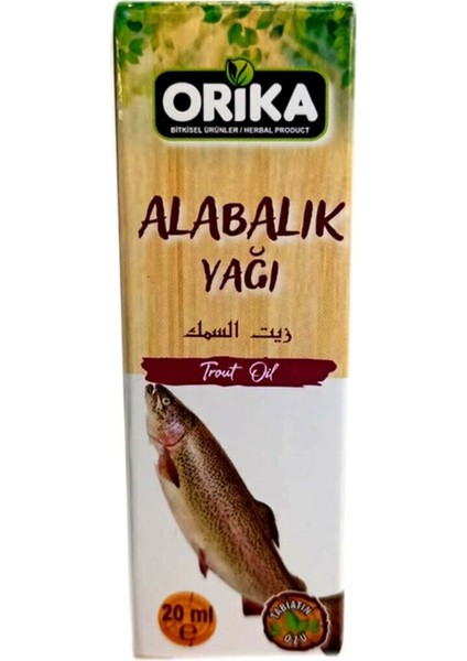 Alabalık Yağı 20 ml