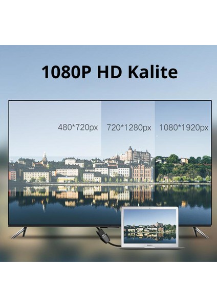 HDMI To VGA Dişi Çevirici Adaptör Siyah indirimleri