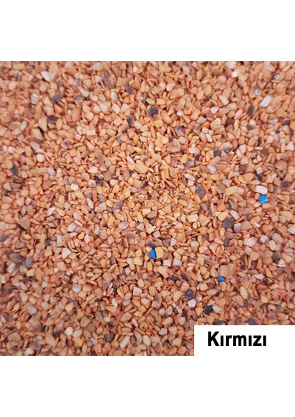 Kabuk Kumu - Öğütülmüş Deniz Kabuğu Kırmızı