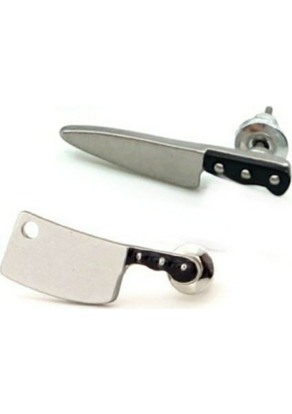 Bıçak ve Satır Paslanmaz Çelik Masterchef Küpe