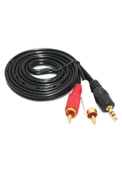 NRT-1086 3.5/2 Rca Kablo 5 Metre Rca Kablo