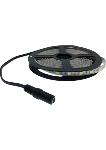 3 Çipli Yeşil Şerit LED 4 Metre + 12V Adaptör Kuruluma Hazır Set