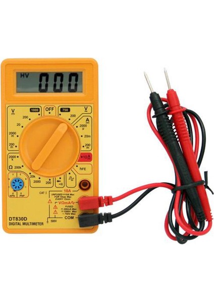 Tt-Technic DT830D Dijital Ekran Multimetre Ölçüm Cihazı