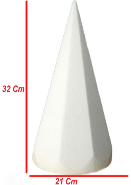 Strafor Büyük Boy Beze Kulesi 32 cm