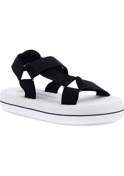 Kelas 1fx Siyah Kadın Spor Sandalet