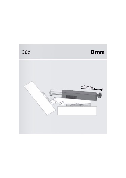 Star Menteşe Yavaşlatıcı Düz-Gri